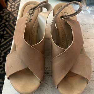 Clark’s wedge sandals - Giselle